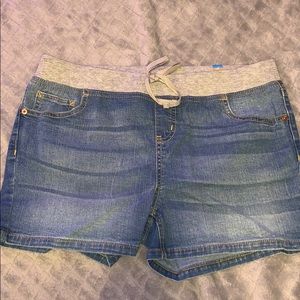 Justice Blue Jean Shorts